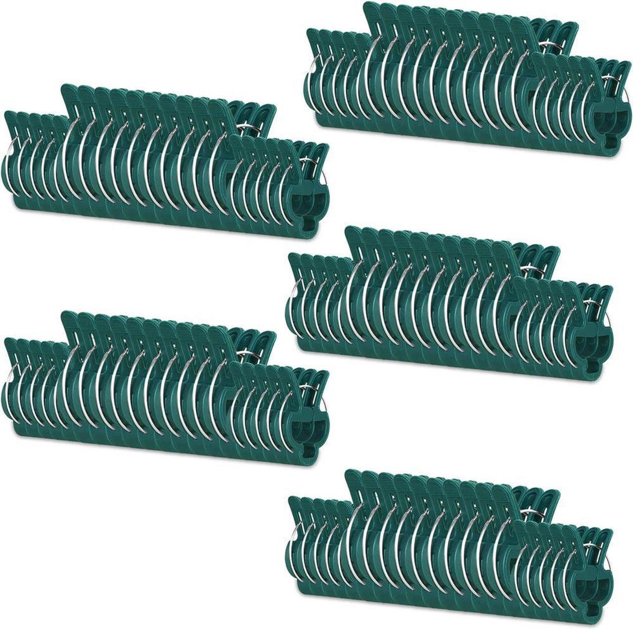 Acaigel 100pcs Plant Support Clips for Supporting Straightening Plant Stems Stalks