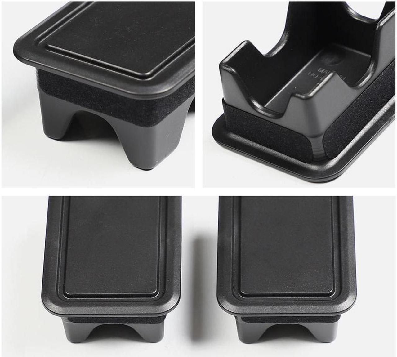 Alt view image 7 of 7 - Acaigel 2Pcs Stake Pocket Covers Truck Bed Rail Hole Plugs For Dodge Ram 2019-2023