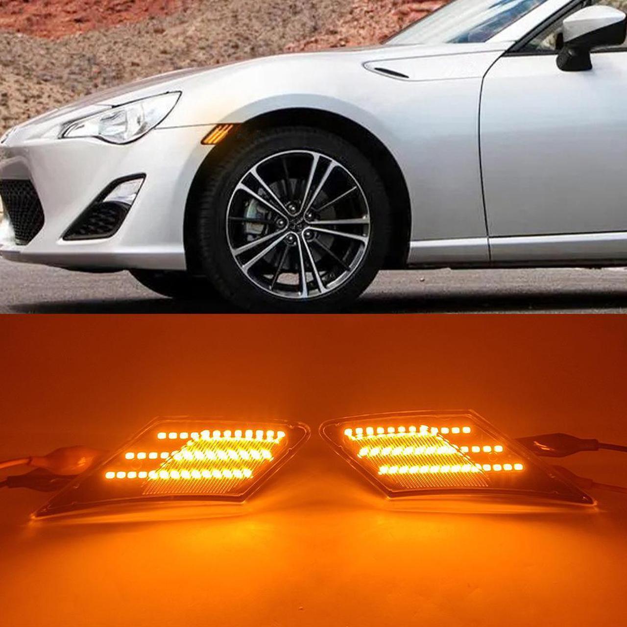 LED Dynamic Side Marker Turn Signal Lights For Subaru BRZ Scion Toyota SC2555100