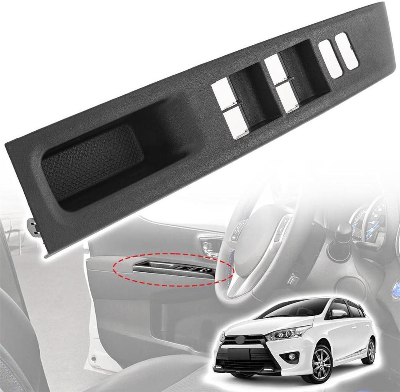 Paiying 1× Door Window Switch Bezel Trim Panel Cover 52550-C0 For Toyota Yaris 2012-2014