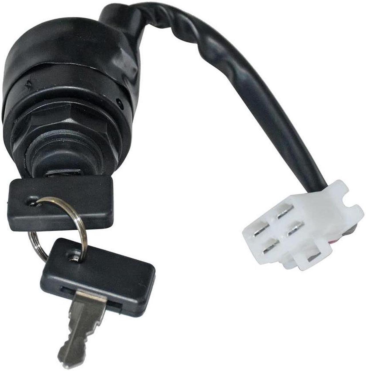 Yassdwbn Car Ignition Switch With 2 Keys Repair JN3-82510-00-00 for Yamaha Golf Cart G14