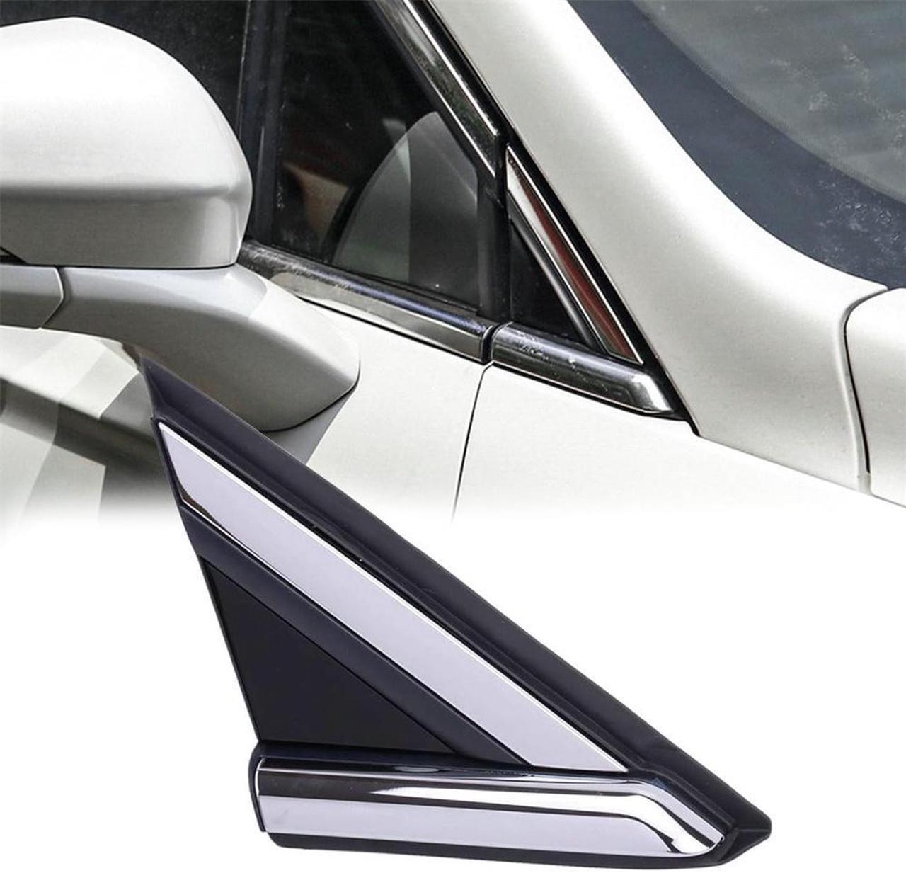 Yassdwbn Car RH View Mirror Trim Corner Triangle Fender For Ford Fusion DS73-F16004-BDW