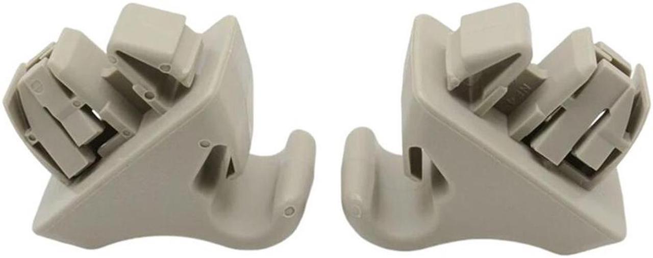 Yassdwbn 2pcs Sun Visor Holder Clips for Mitsubishi Pajero Montero MK3 2000-2006