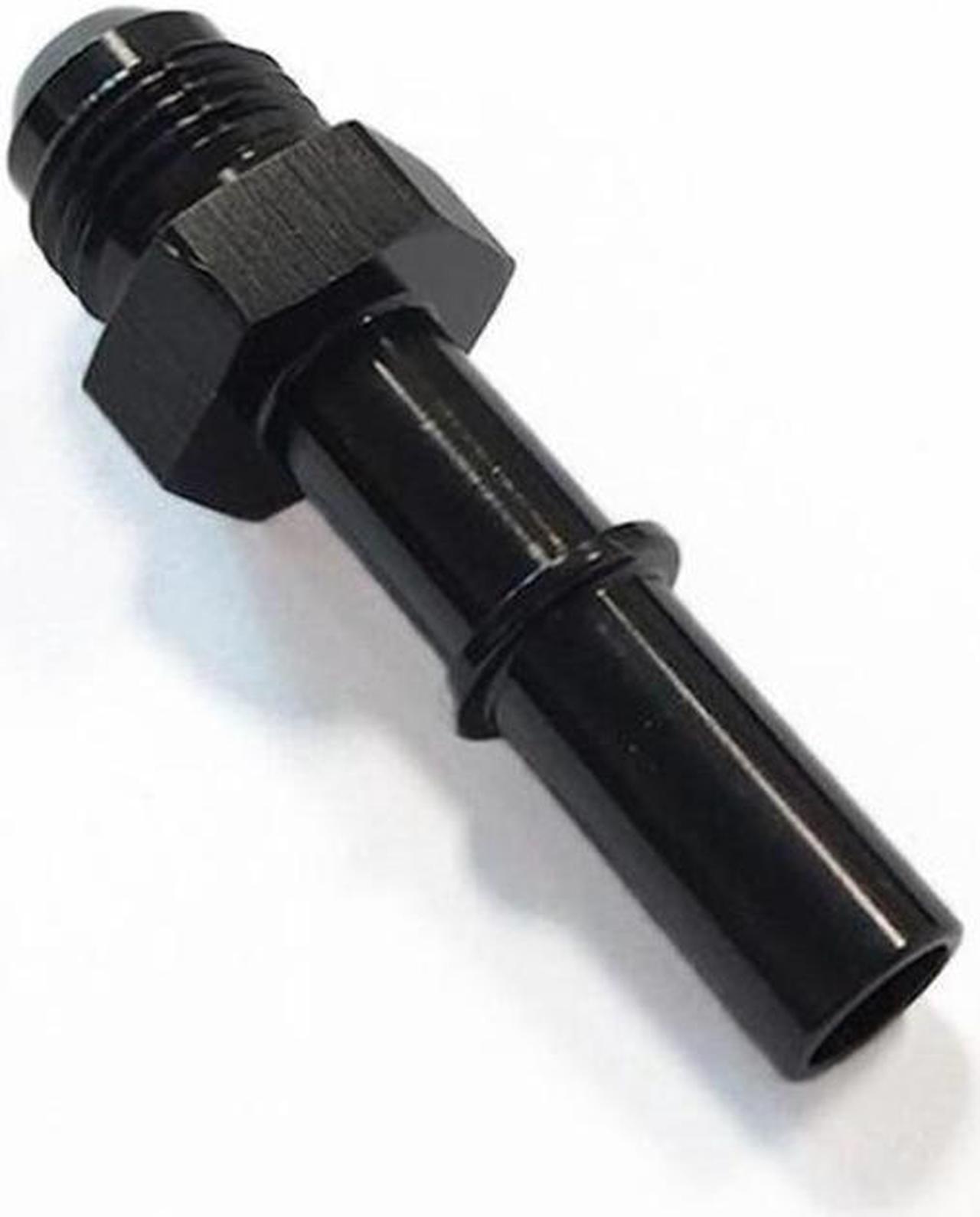 Alt view image 4 of 5 - Acaigel 1PCS -6AN AN6 Quick Connect Straight Fuel Adapter Fitting To 3/8  Male 6061-T6