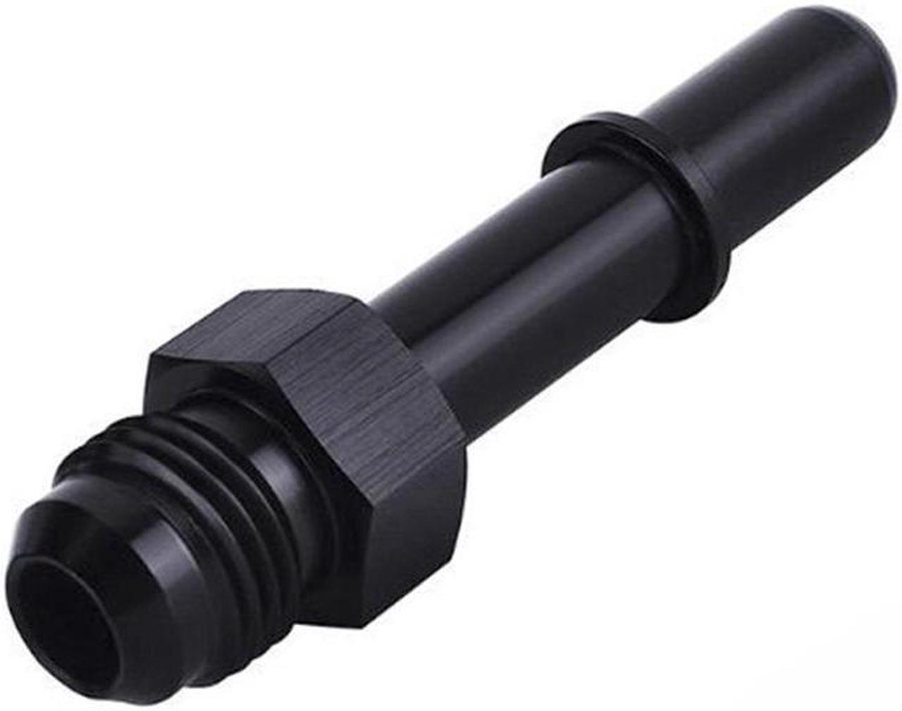 Alt view image 5 of 5 - Acaigel 1PCS -6AN AN6 Quick Connect Straight Fuel Adapter Fitting To 3/8  Male 6061-T6