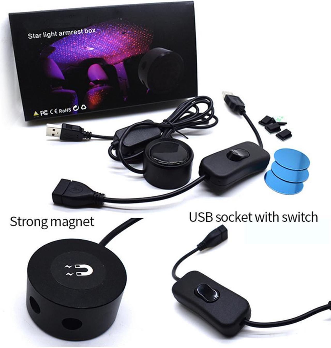 Alt view image 4 of 5 - Acaigel Car Lights Starry Sky Night Light Projector Ambient Lighting Decoration Star Projection Atmosphere Lamp