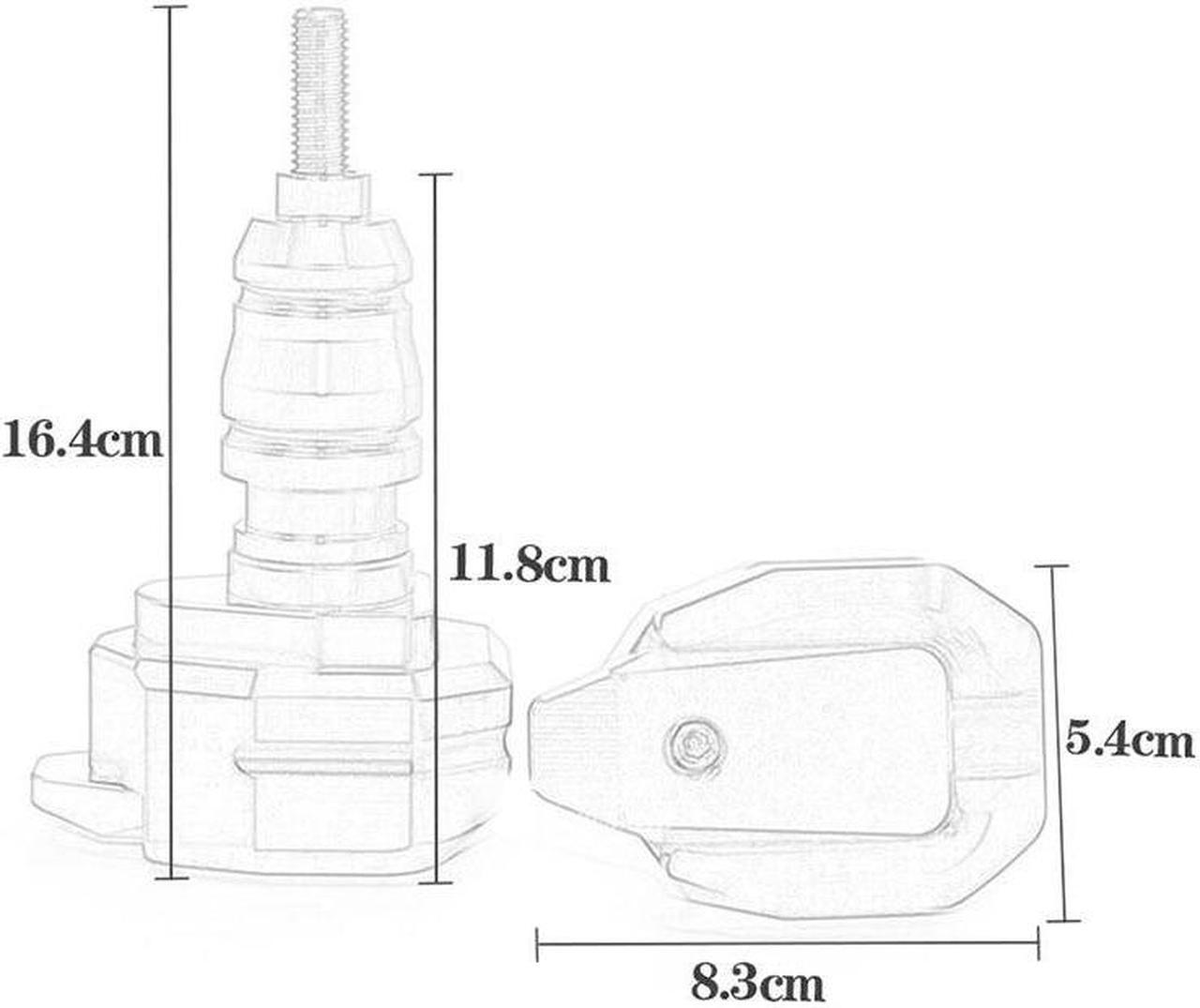 Alt view image 2 of 5 - Acaigel For Honda CMX 300 /500 Rebel 500 Motorcycle Falling Crash Protector Frame Slider