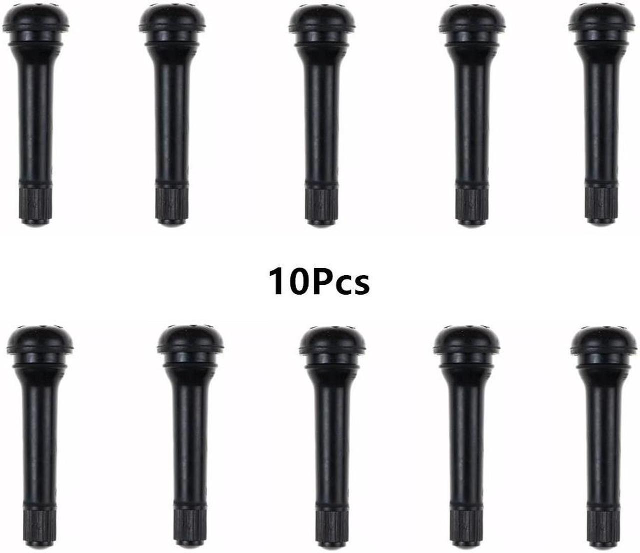 Paiying 10Pcs TR418 Tubeless Tire Valve Stems Long Valve For ATV Car Motorcycle UTV SUV