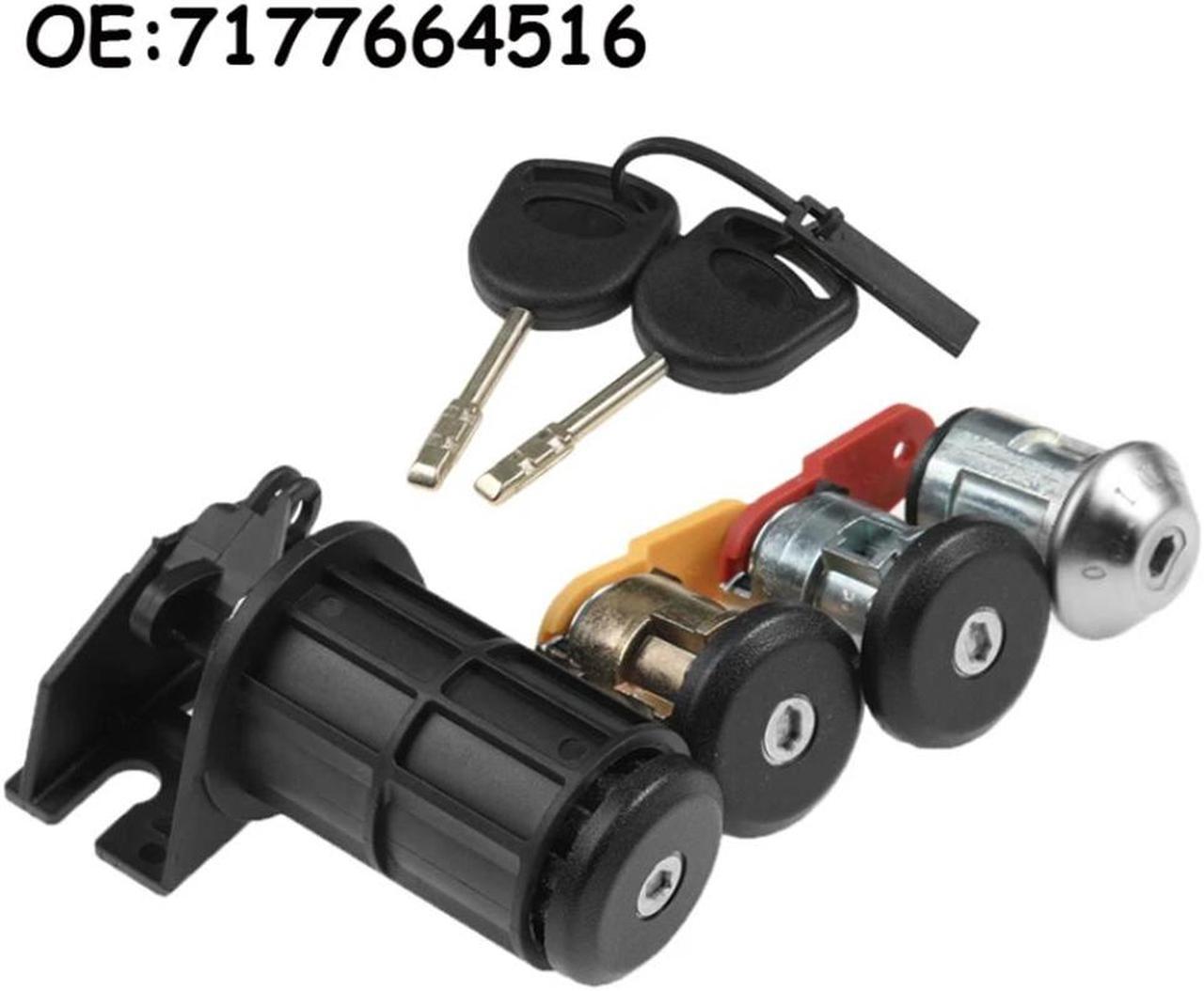 Car Door Lock Full Set With 2 Keys For Ford Ka Escort Courier 7177664516 1Piece