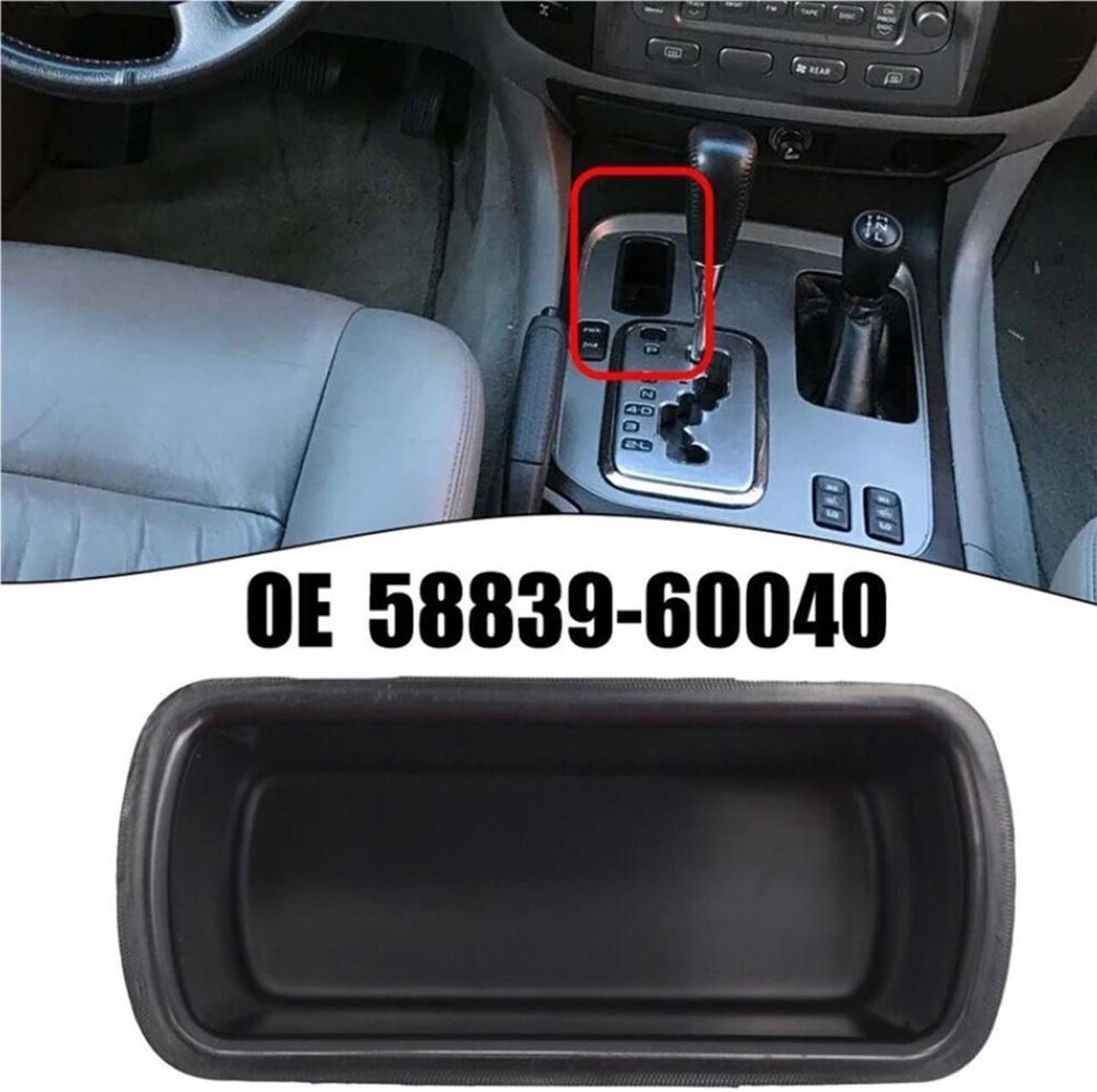 Yassdwbn Console Box Hole Pocket 58839-60040 5883960030 For Toyota Land Cruiser Lexus