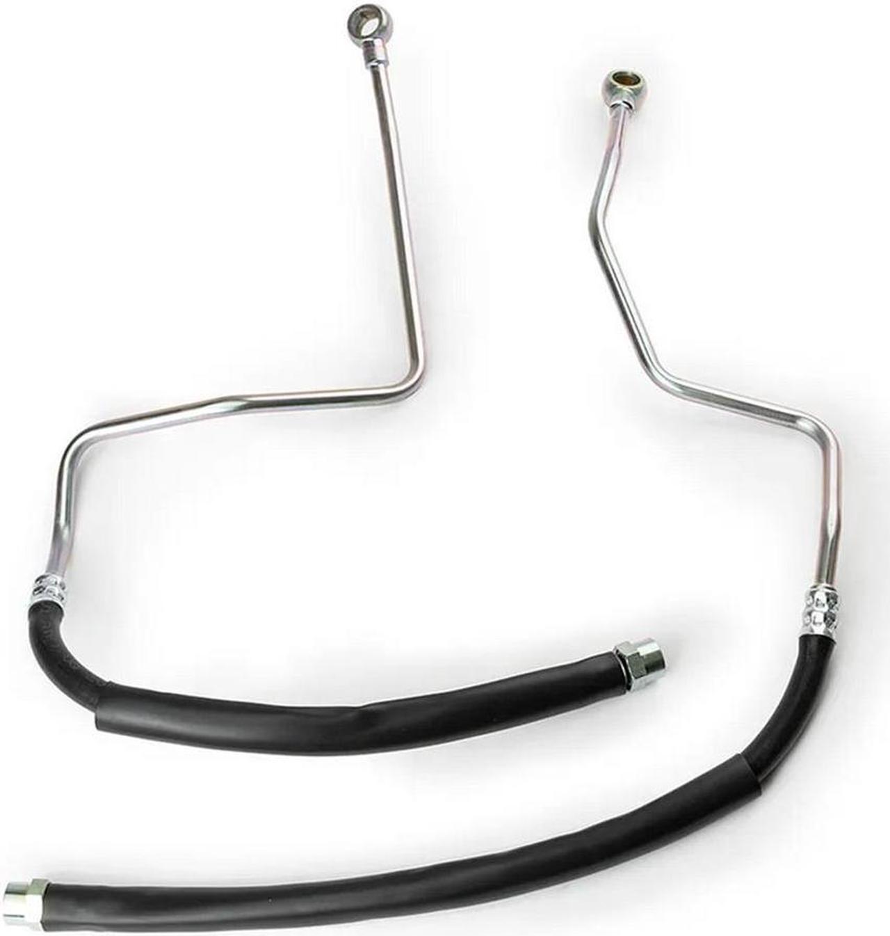 Yassdwbn 2x Oil Cooler Hose Left/Right MR204353 MR204354 For Mitsubishi Montero 3.0/3.5L