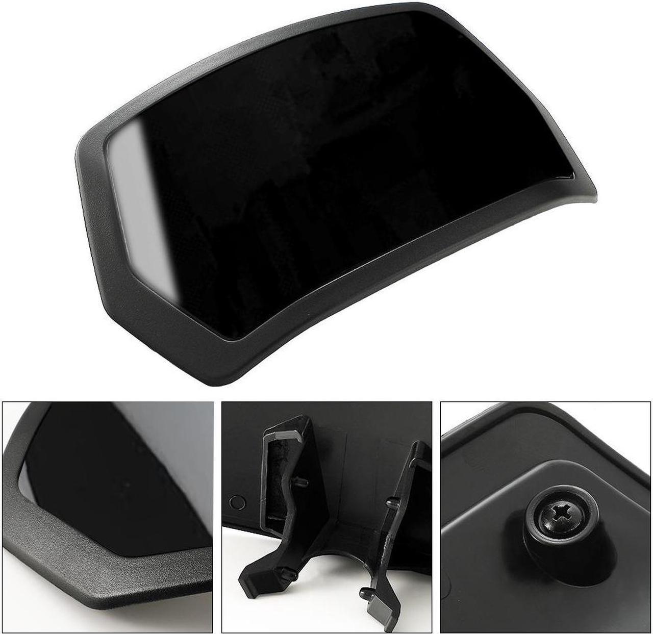 Paiying Plastic Instrument Gauge Spoiler Shield Cover Black For Can-Am Ryker All Models