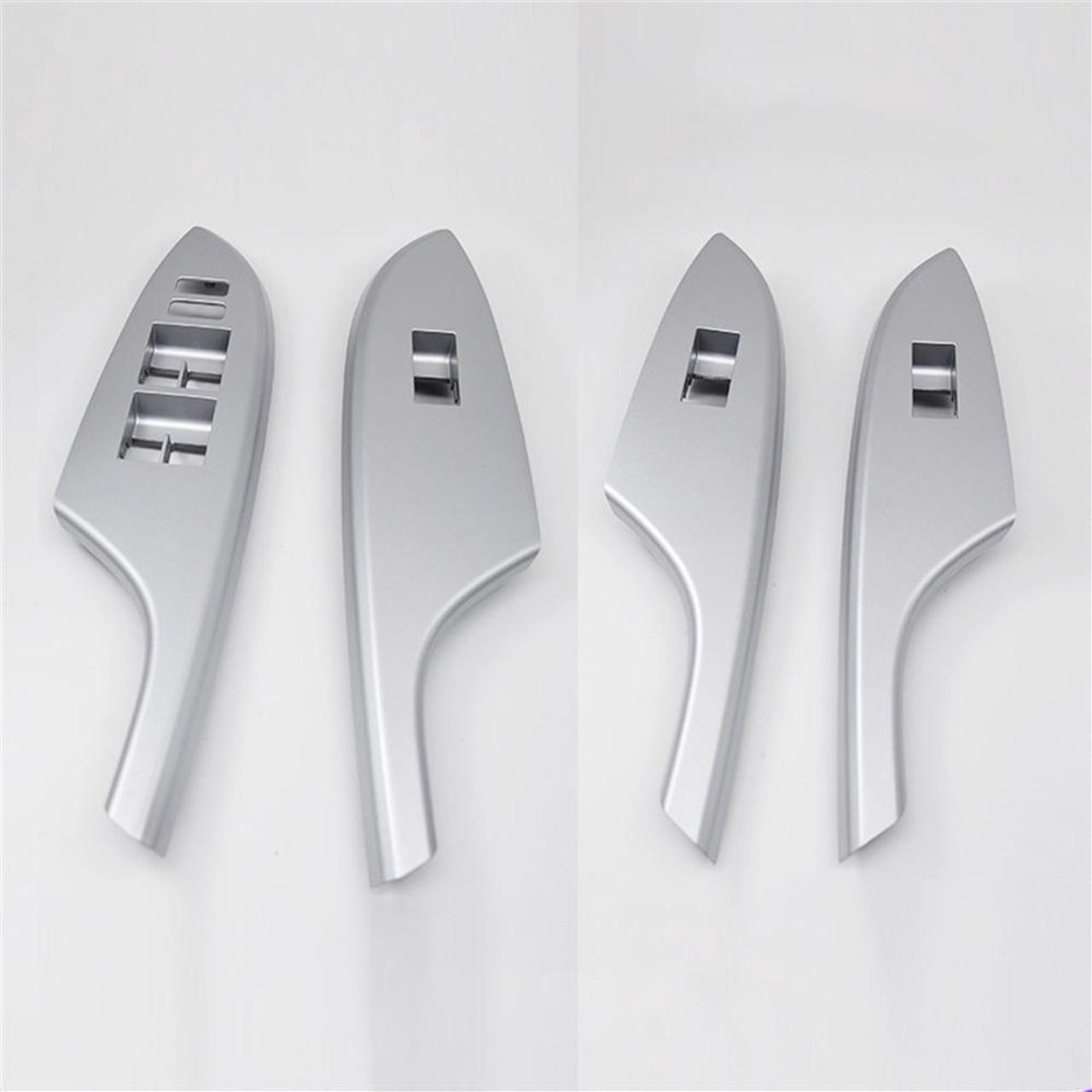 Paiying 4pcs Door Window Switch Trim Cover Bezel Panel For Toyota Corolla 10-13 LHD only