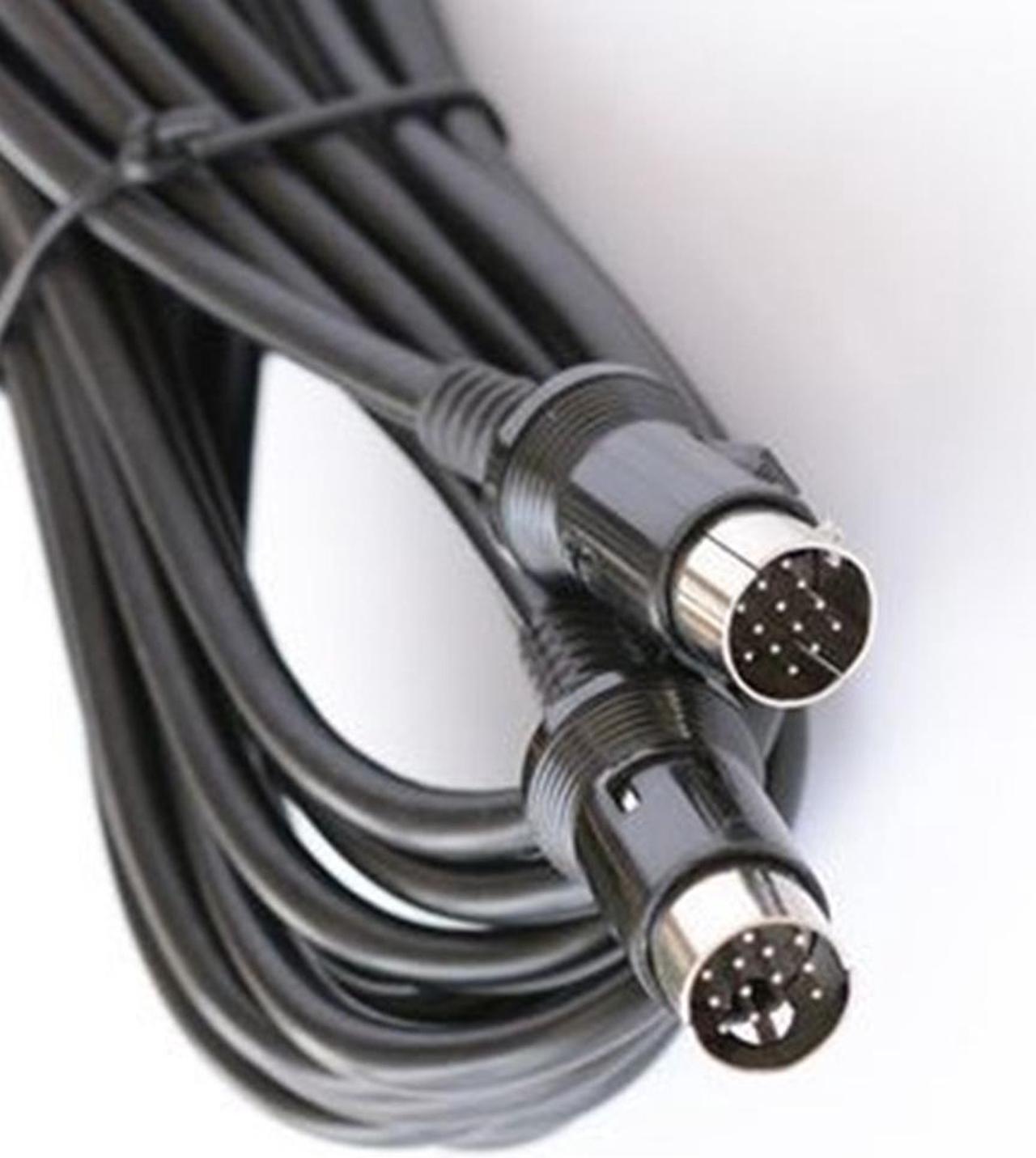 Alt view image 4 of 5 - Furulu 13 Pin to 13 Pin DIN CD Changer to Head Unit Cable for Kenwood Tuner Car Audio