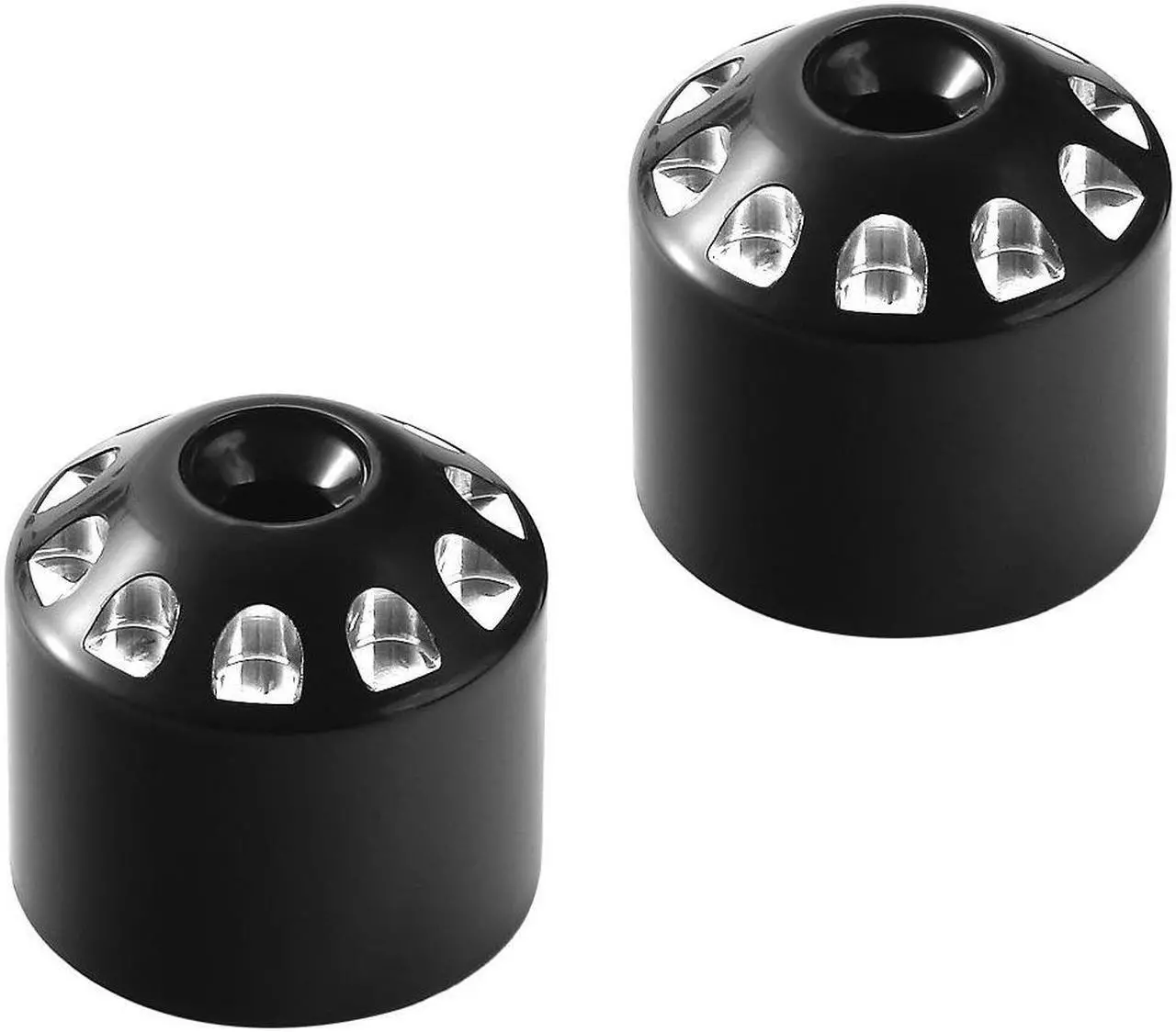 Alt view image 5 of 5 - Acaigel Pair Stainless Steel Handlebar Grips Cap Plug End for Can-Am Ryker 900 2019-2024