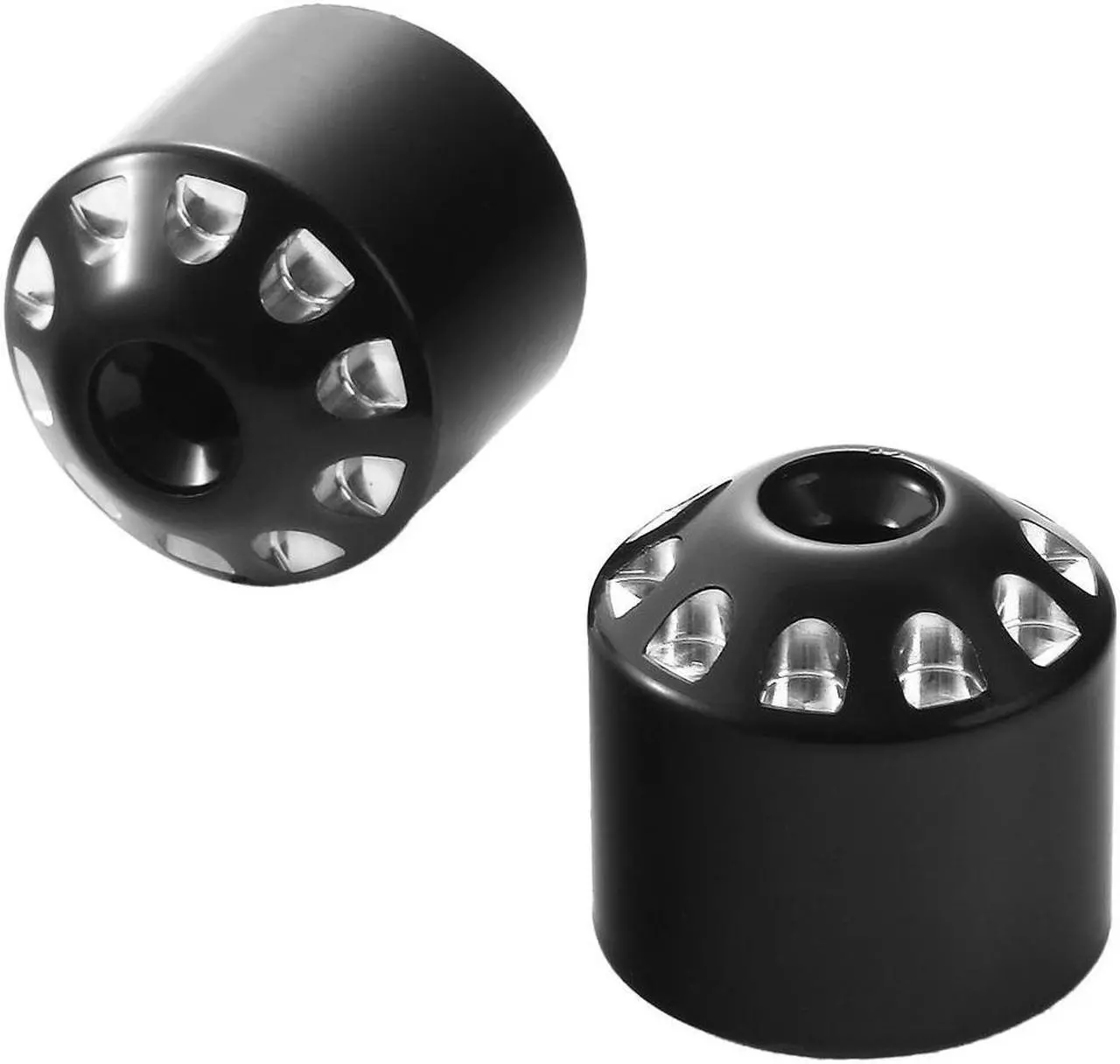 Alt view image 4 of 5 - Acaigel Pair Stainless Steel Handlebar Grips Cap Plug End for Can-Am Ryker 900 2019-2024