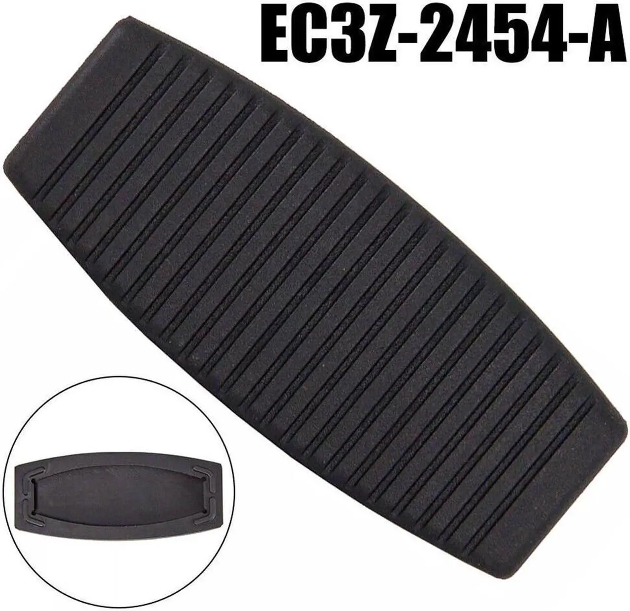 Alt view image 3 of 5 - Acaigel New  For Ford Super Duty Brake Pedal Pad Cover  Oe Ec3Z2454A