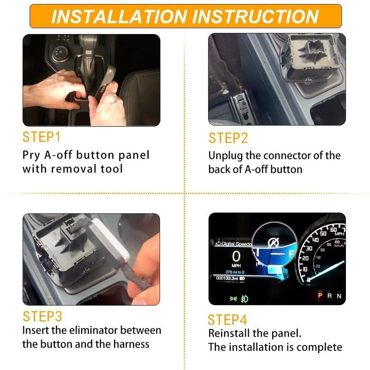 Alt view image 6 of 6 - Acaigel New Auto Stop Start Engine Eliminator Device Cable For Ford Maverick 2022-2024
