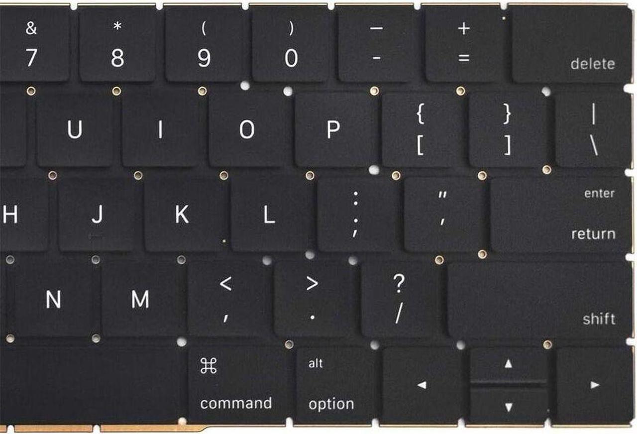Alt view image 5 of 5 - US Layout Keyboard for MacBook Pro 13" A1706 & 15" A1707 2016-2017