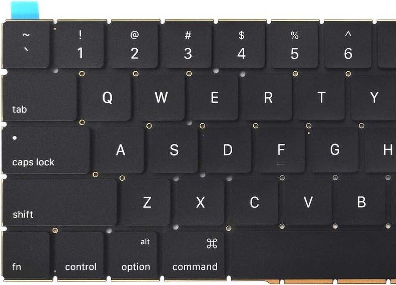 Alt view image 3 of 5 - US Layout Keyboard for MacBook Pro 13" A1706 & 15" A1707 2016-2017