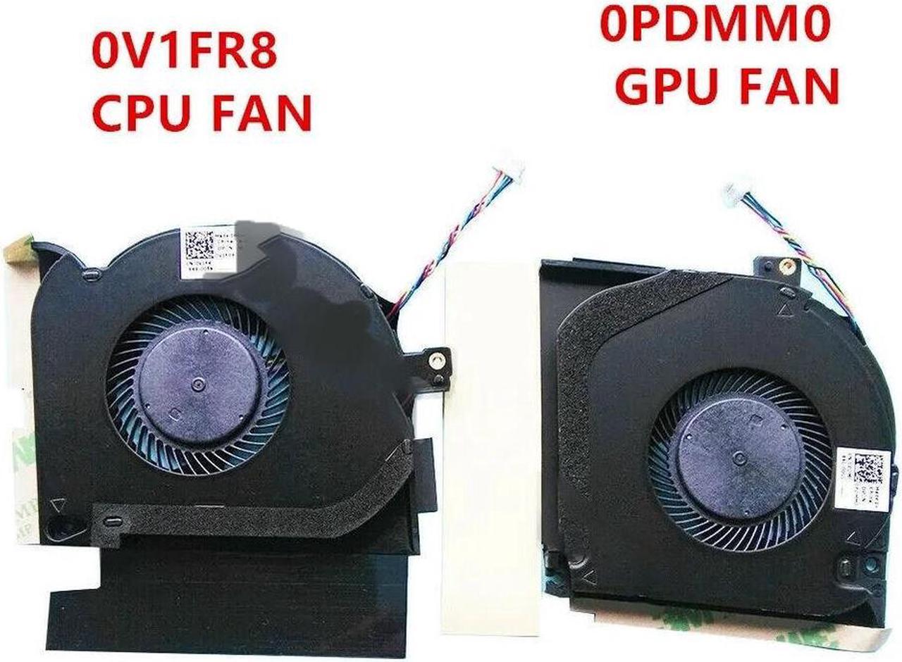 Main image of For Dell ALIENWARE M15 R1 P79F 0V1FR8 0PDMM0 CPU + GPU Cooling Fan Radiator
