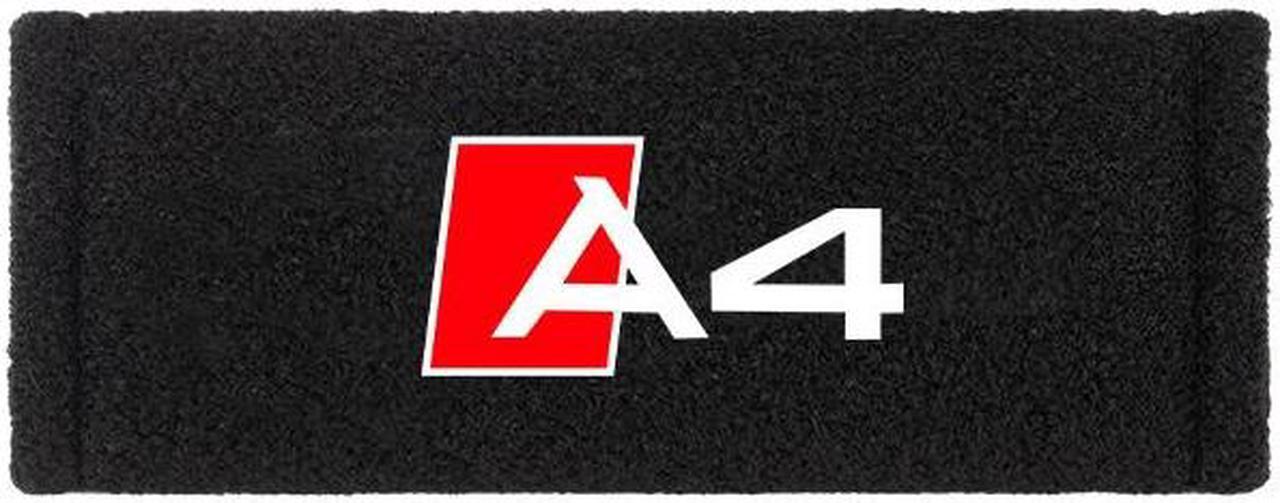 Alt view image 2 of 7 - GOPUAMO Car Roof Armrest Soft Velvet Cloth Covers for Audi A4 - Left Right door 2 Piece Covers, Soft & Comfortable, Anti-Slip, Durable Red