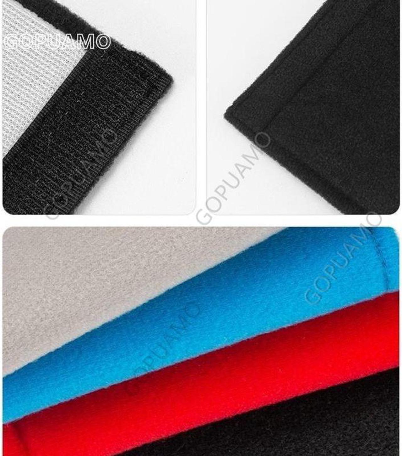 Alt view image 5 of 7 - GOPUAMO Car Interior Handle Protector Covers for Audi A6 - Left Right door 2 Piece Covers, Soft & Comfortable, Anti-Slip, Durable