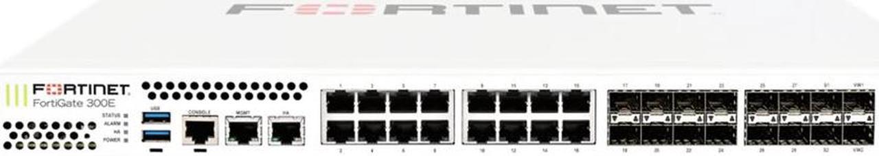 Fortinet FortiGate FG-400E, 18 x GE RJ45 ports (including 1 x MGMT port, 1 X HA port, 16 x switch ports) - security appliance hardware accelerated