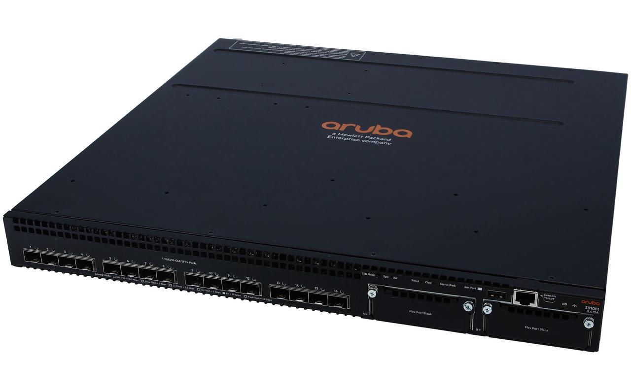 HPE Aruba 3810M 16SFP JL075A 2 slot Switch Switch 16 Ports 