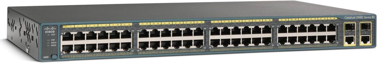 Catalyst WS-C2960+48TC-S - Switch - 48 ports - managed - rack-mountable