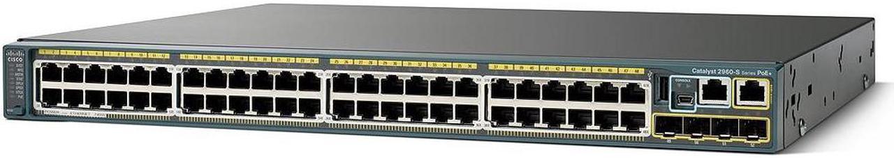 Catalyst WS-C2960S-48FPD-L - switch - 48 ports - managed - rack-mountable