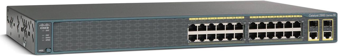 Catalyst WS-C2960-24TC-S - Switch - 24 ports - managed - rack-mountable