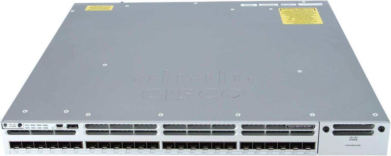 Catalyst WS-C3850-24XS-S - Switch - 24 Ports - Managed - Rack-Mountable