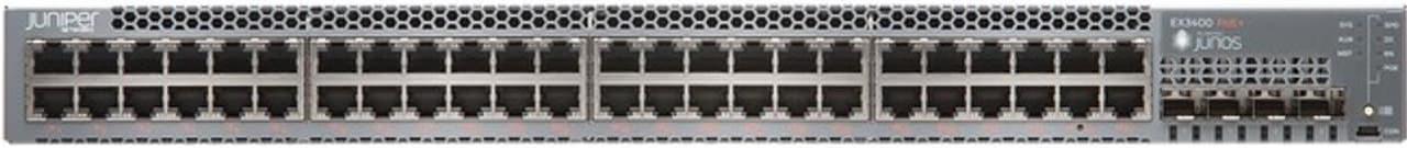 Juniper Networks EX Series EX3400-48P - switch - 48 ports - managed - rack-mountable EX3400-48P