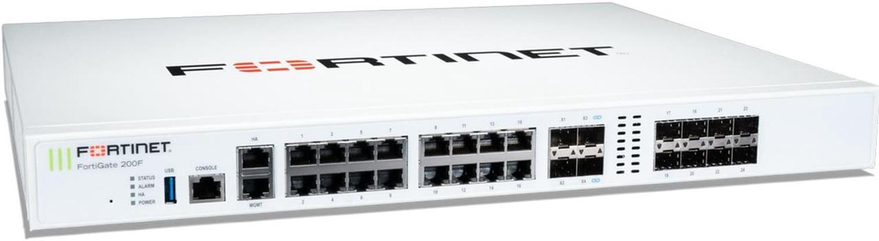 Fortinet FortiGate 201F - security appliance - with 3 years FortiCare 24X7 (FG-201F-BDL-950-36)