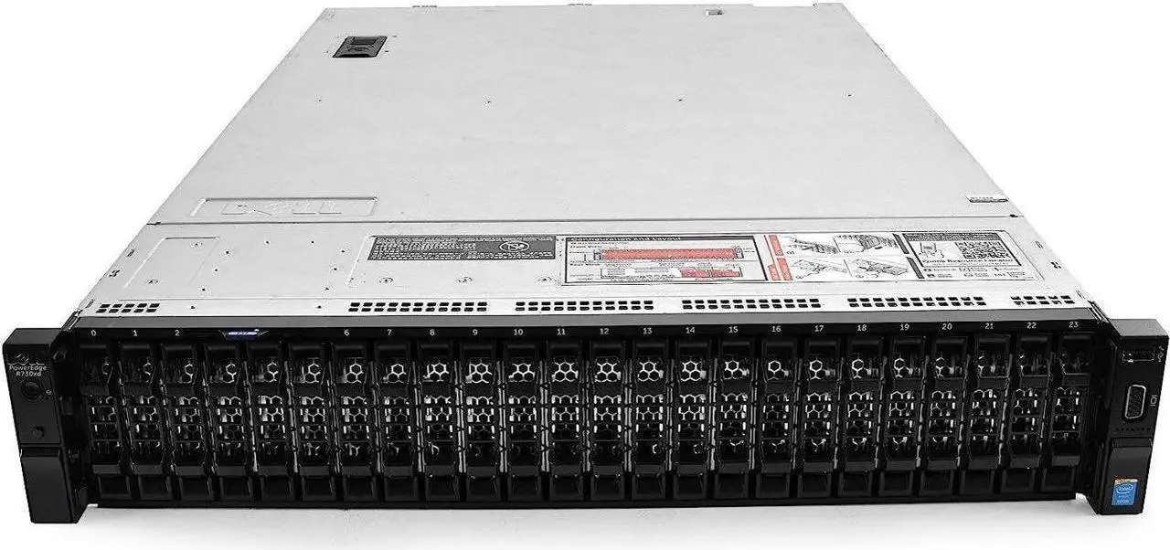 Main image of Dell PowerEdge R730XD Server 2X E5-2660v3 20 Cores 96GB H730 24x 600GB SAS (Re-newed)