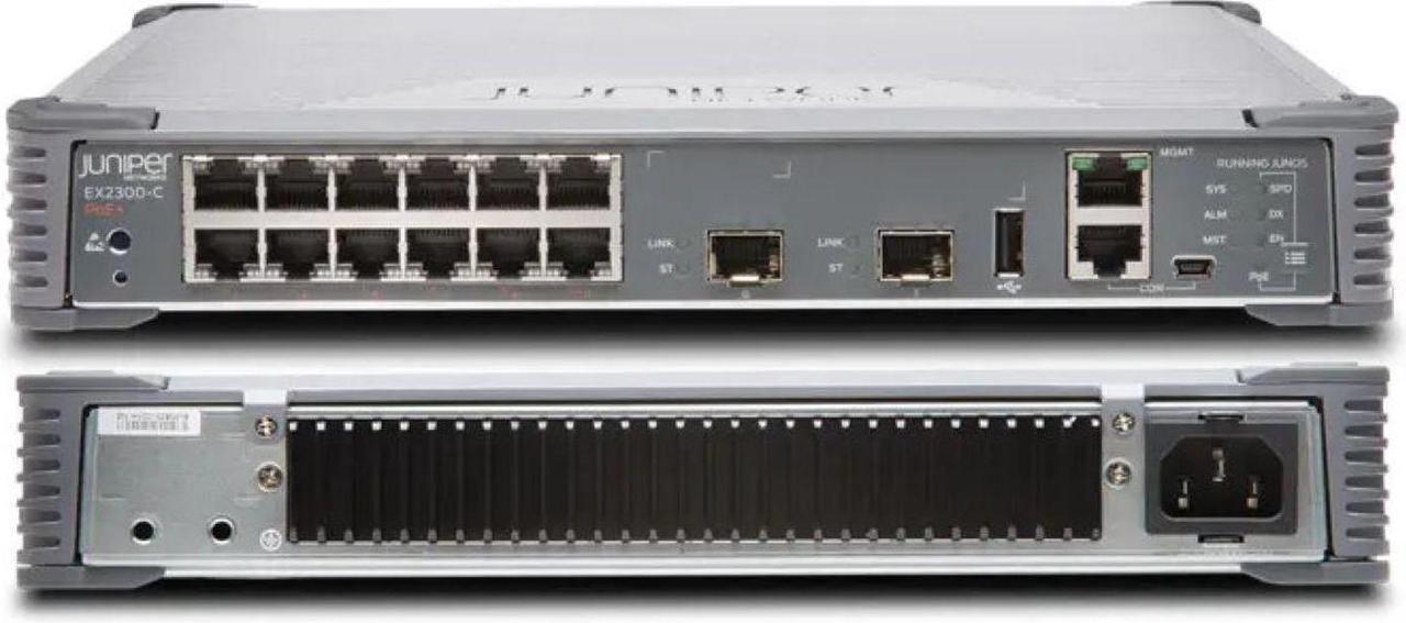 Juniper Networks EX Series EX2300 - switch - 12 ports - managed - rack-mountable EX2300-C-12T