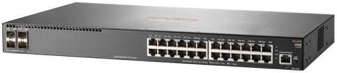 Main image of HP Aruba 2930F 24G 24-Ports 4x SFP+ 1U Rack Managed Switch JL253A#ABA