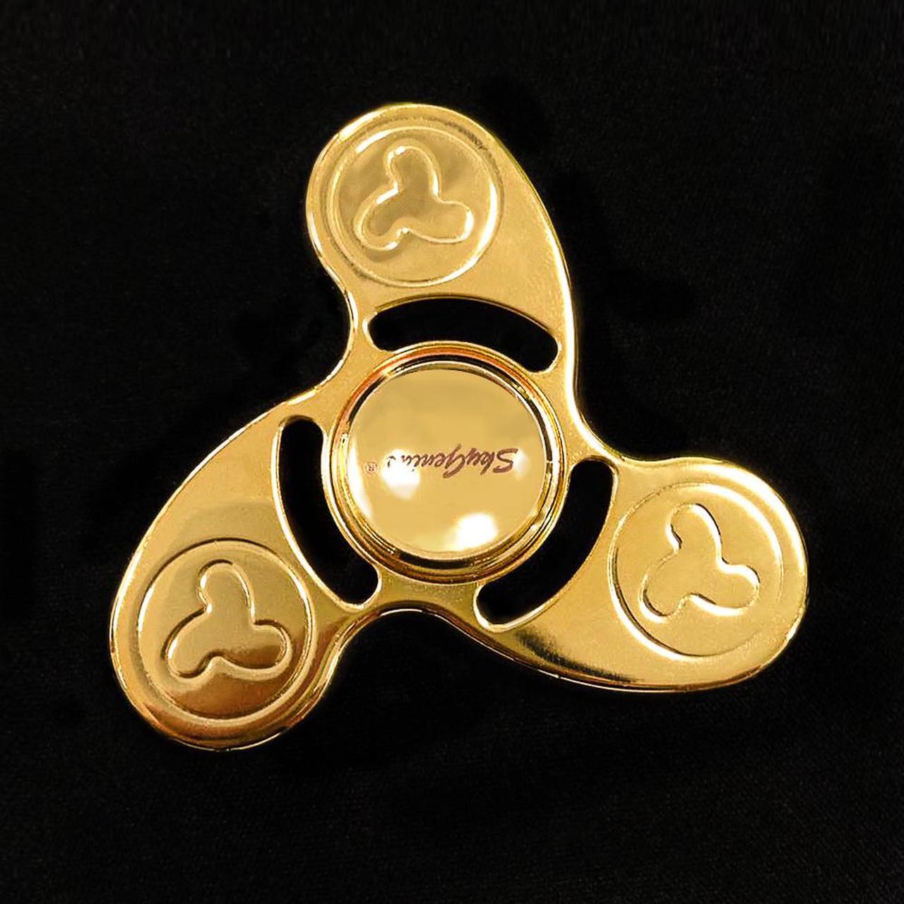Main image of Fidget Spinner, High-Quality Metal Stress Relieving Toy with High Speed 3-8 Min Spins, Silent Tri-Spinner with Removable Smooth Stainless Steel Bearing, EDC Cool Fidget For Adults, Kids, Anxiety,ADHD