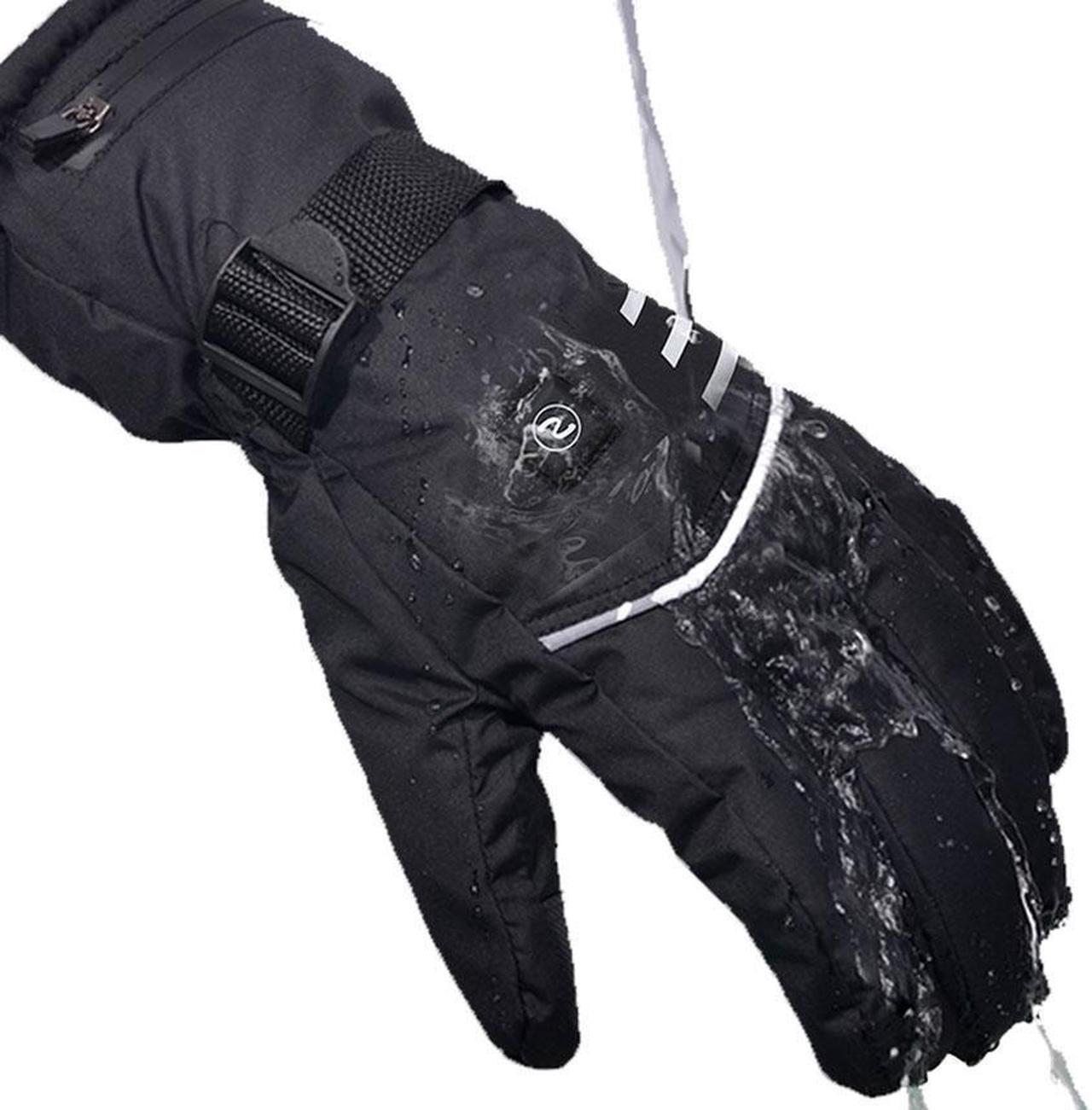 Alt view image 5 of 7 - SkyGenius Electric Heated Gloves Mens Winter Warm Gloves, USB Rechargeable Heating Glove Snowboard Ski Riding Gloves Extra Large, 4000mAh*2 Battery