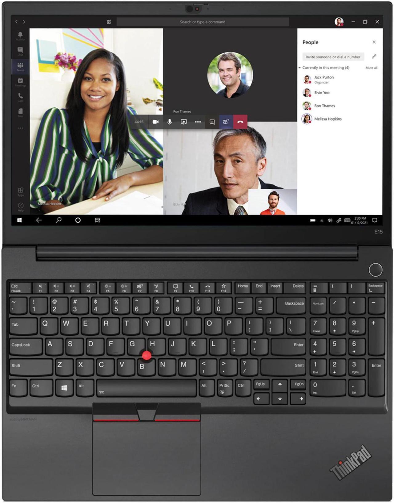Alt view image 5 of 7 - Lenovo ThinkPad E15 Gen 3 AMD Laptop, 15.6" FHD IPS  300 nits, Ryzen 7 5700U,  AMD Radeon Graphics, 16GB, 512GB SSD, Win 10 Pro