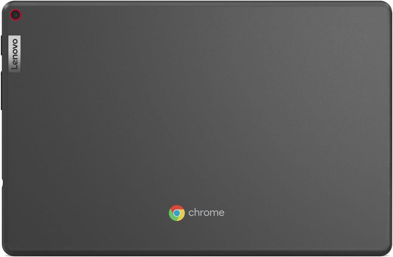 Alt view image 14 of 20 - Lenovo 10e 82AM000EUS Chromebook Tablet - 10.1" WUXGA - MediaTek Cortex A73 MT8183 Quad-core (4 Core) 2 GHz - 4 GB RAM - 32 GB Storage - Chrome OS - Iron Gray - MediaTek SoC Platform SoC - 1920 x