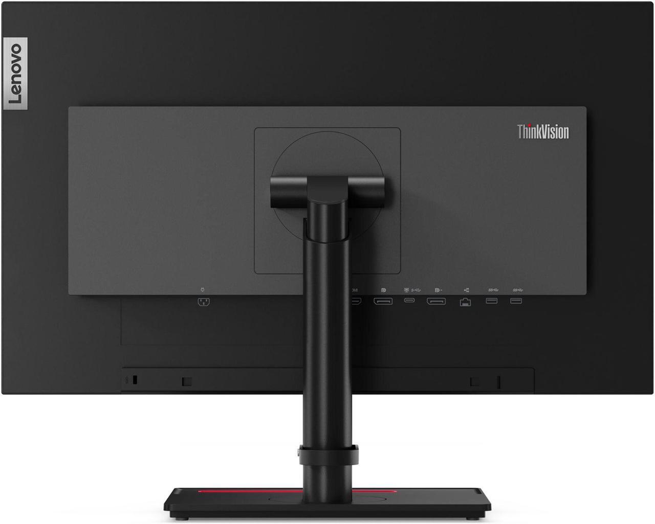 Alt view image 7 of 20 - Lenovo ThinkVision P24h-2L 23.8" WQHD WLED LCD 60Hz Monitor - 16:9 - Raven Black - 24" Class - In-Plane Switching (IPS) Technology - 2560 x 1440-16.7 Million Colors - 300 Nit Typical - 4 ms