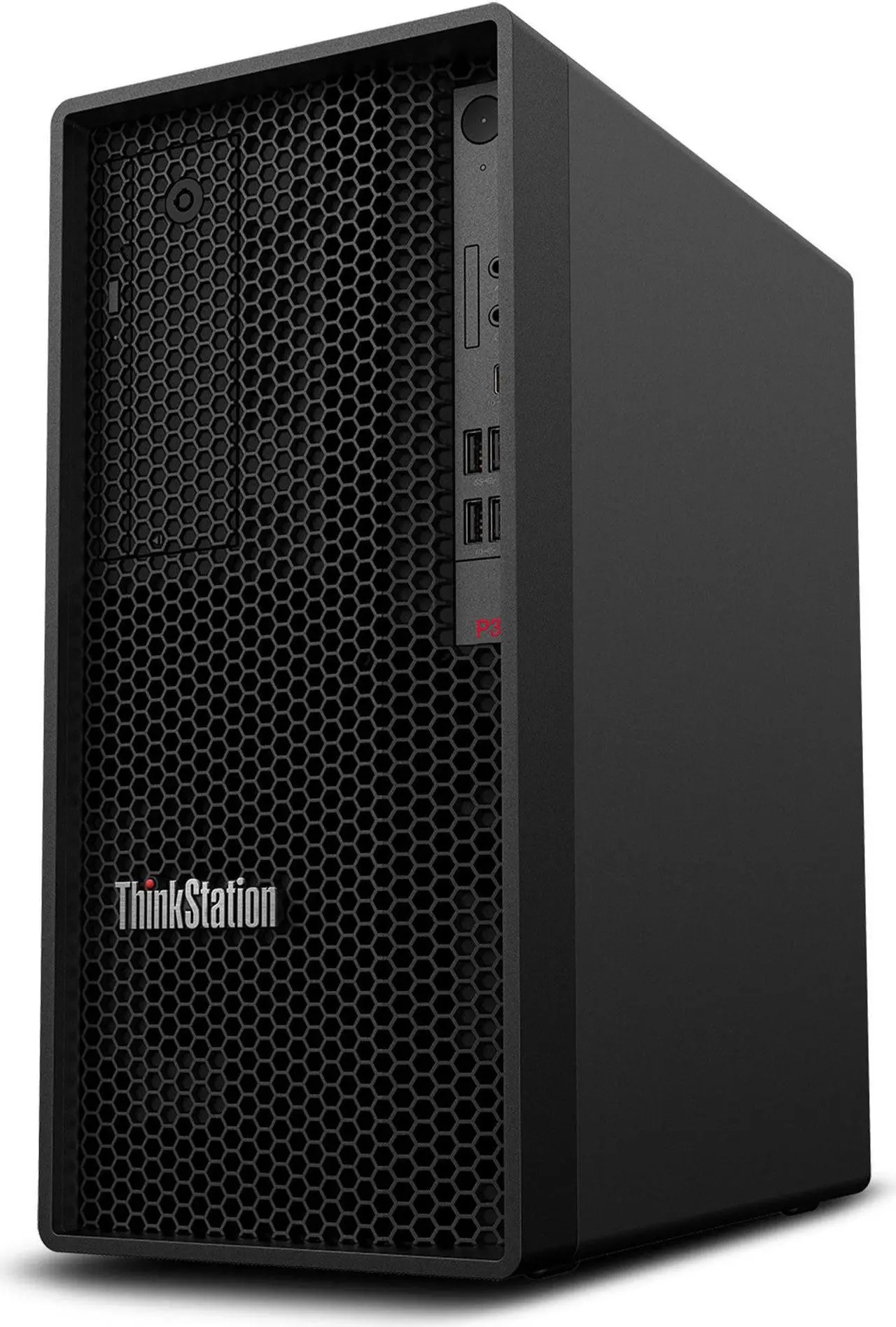 Alt view image 2 of 6 - Lenovo ThinkStation P360 Tower Workstation, vPro®, NVIDIA T Series, 32GB, 1TB, Win 11 Pro, 3 YRs On-site Warranty