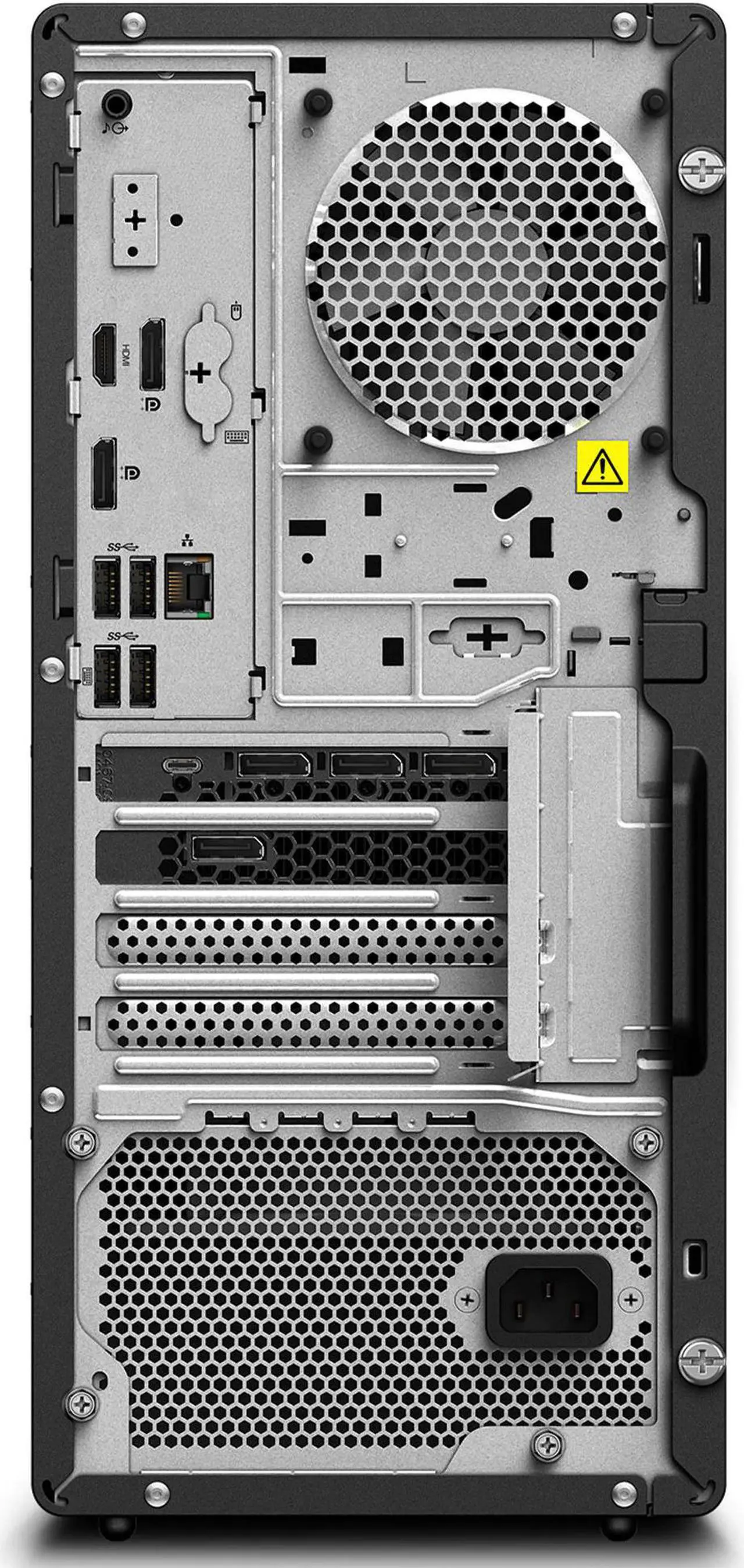 Alt view image 6 of 6 - Lenovo ThinkStation P360 Tower Workstation, vPro®, NVIDIA T Series, 32GB, 1TB, Win 11 Pro, 3 YRs On-site Warranty