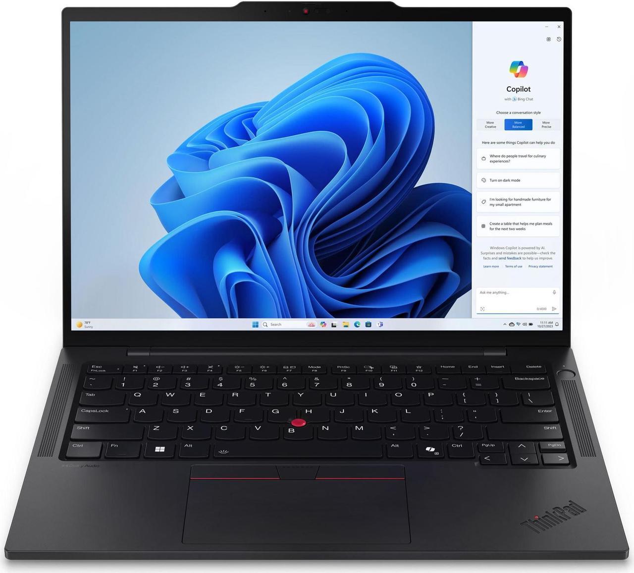 Lenovo ThinkPad T14s Gen 5 Intel Laptop, 14" IPS  60Hz, vPro®,   Graphics, 16GB, 512GB SSD