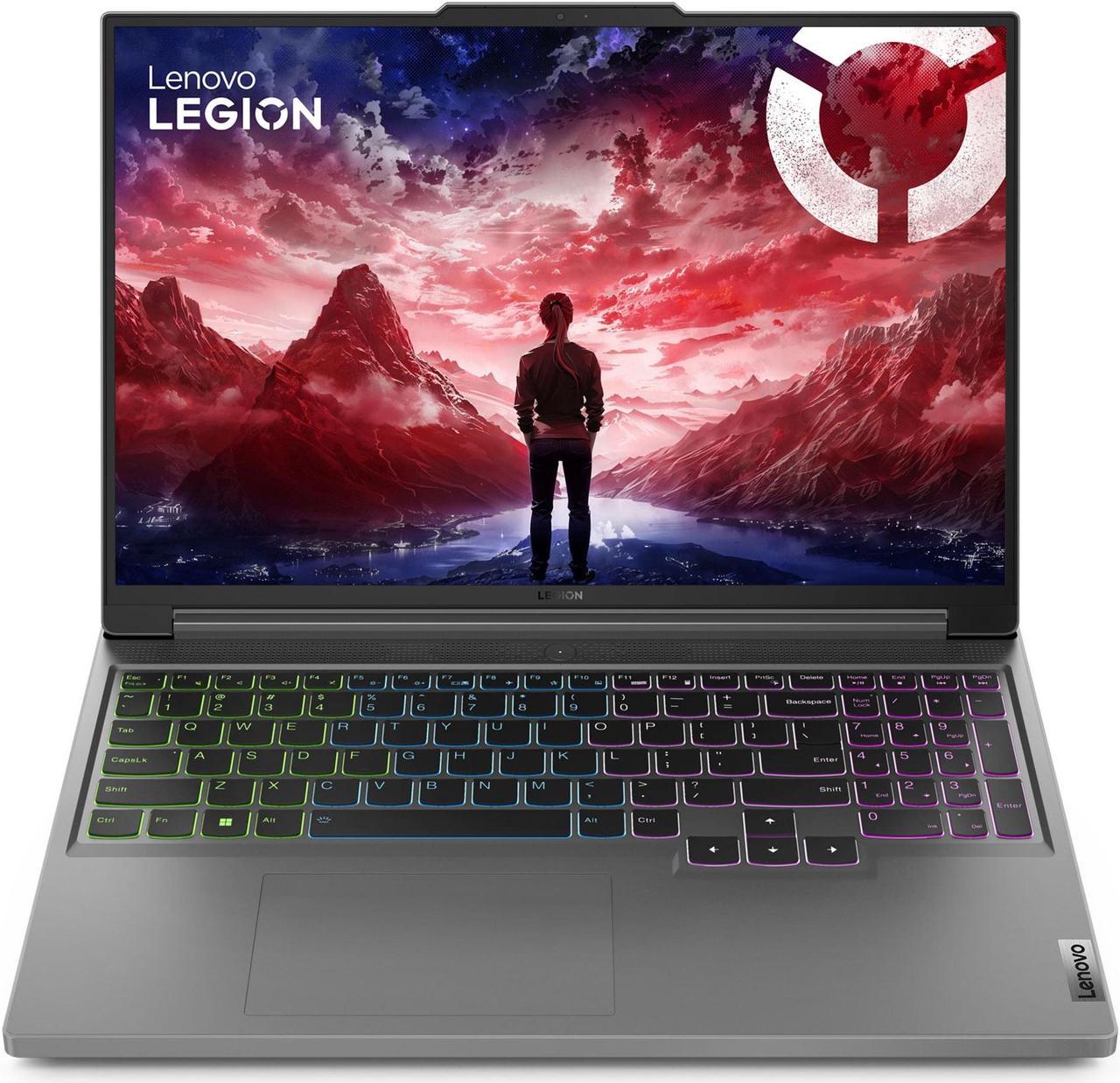 Lenovo Legion Slim 5 Gen 9 AMD Laptop, 16" IPS,Ryzen 7 8845HS,NVIDIA® GeForce RTX 4070 Laptop GPU 8GB GDDR6,16GB, 1TB SSD,6 wifi,Win 11 Home, For Gaming