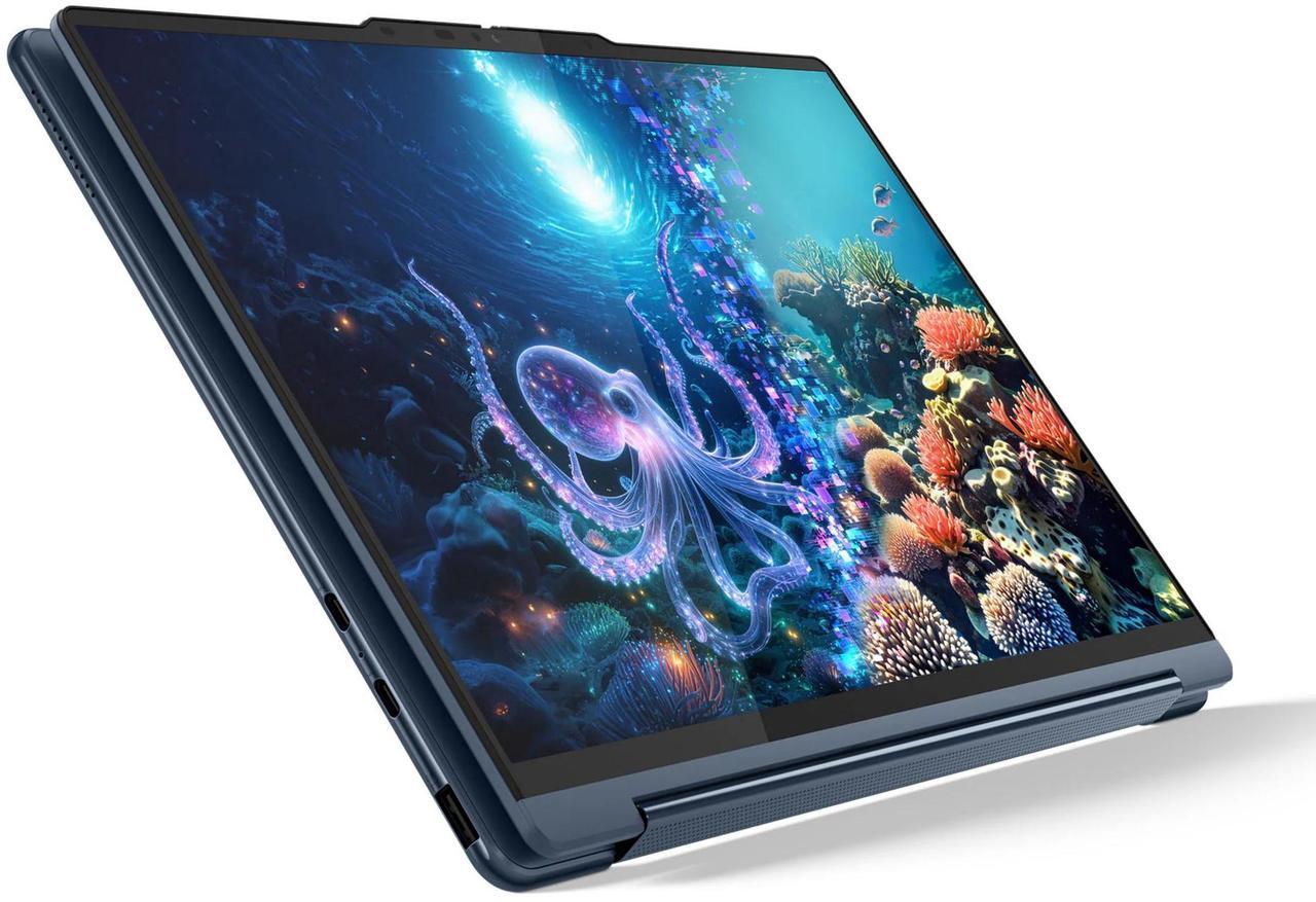 Alt view image 3 of 7 - Lenovo Yoga 9i 2-in-1 Aura Edition Laptop, 14" Glass,Intel Core Ultra 7 258V,32GB, Arc Graphics 140V, 1TB SSD,Win 11 Pro