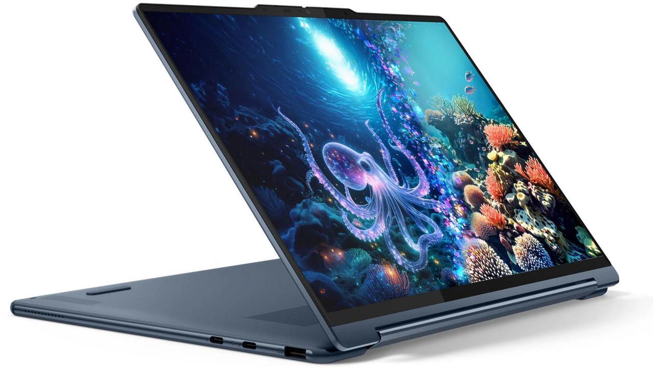 Alt view image 4 of 7 - Lenovo Yoga 9i 2-in-1 Aura Edition Laptop, 14" Glass,Intel Core Ultra 7 258V,32GB, Arc Graphics 140V, 1TB SSD,Win 11 Pro
