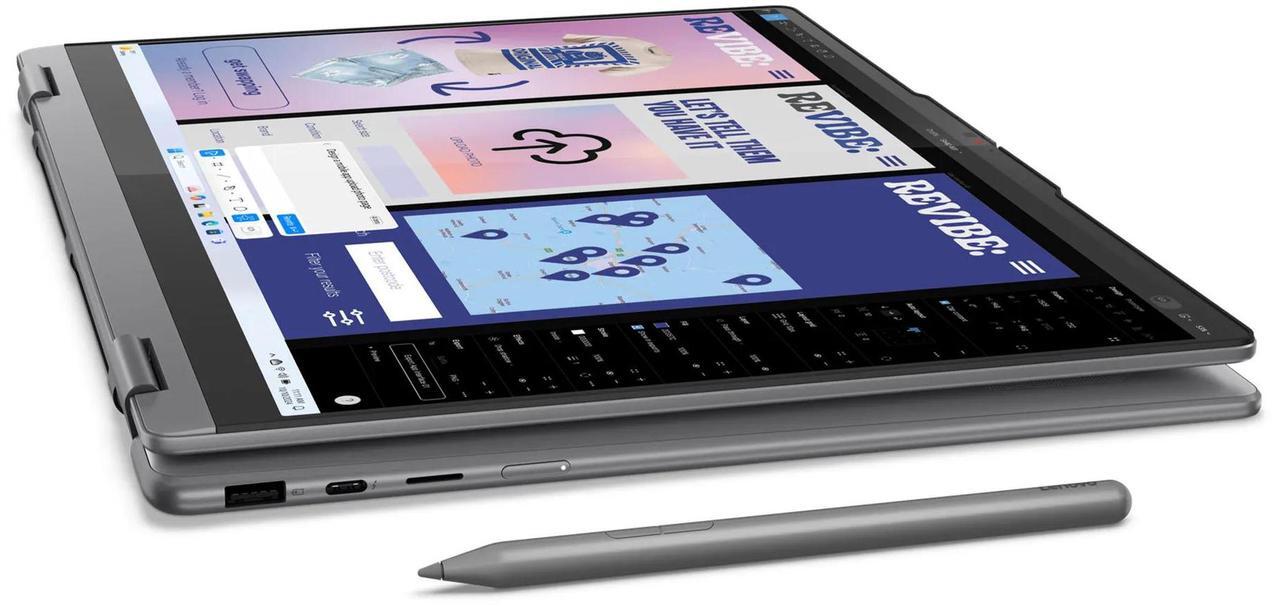 Alt view image 3 of 7 - Lenovo Yoga 7i 2-in-1 Laptop, 16" IPS Glass,Intel Core Ultra 7 256V,16GB, Arc Graphics 140V, 1TB SSD,Win 11 Pro